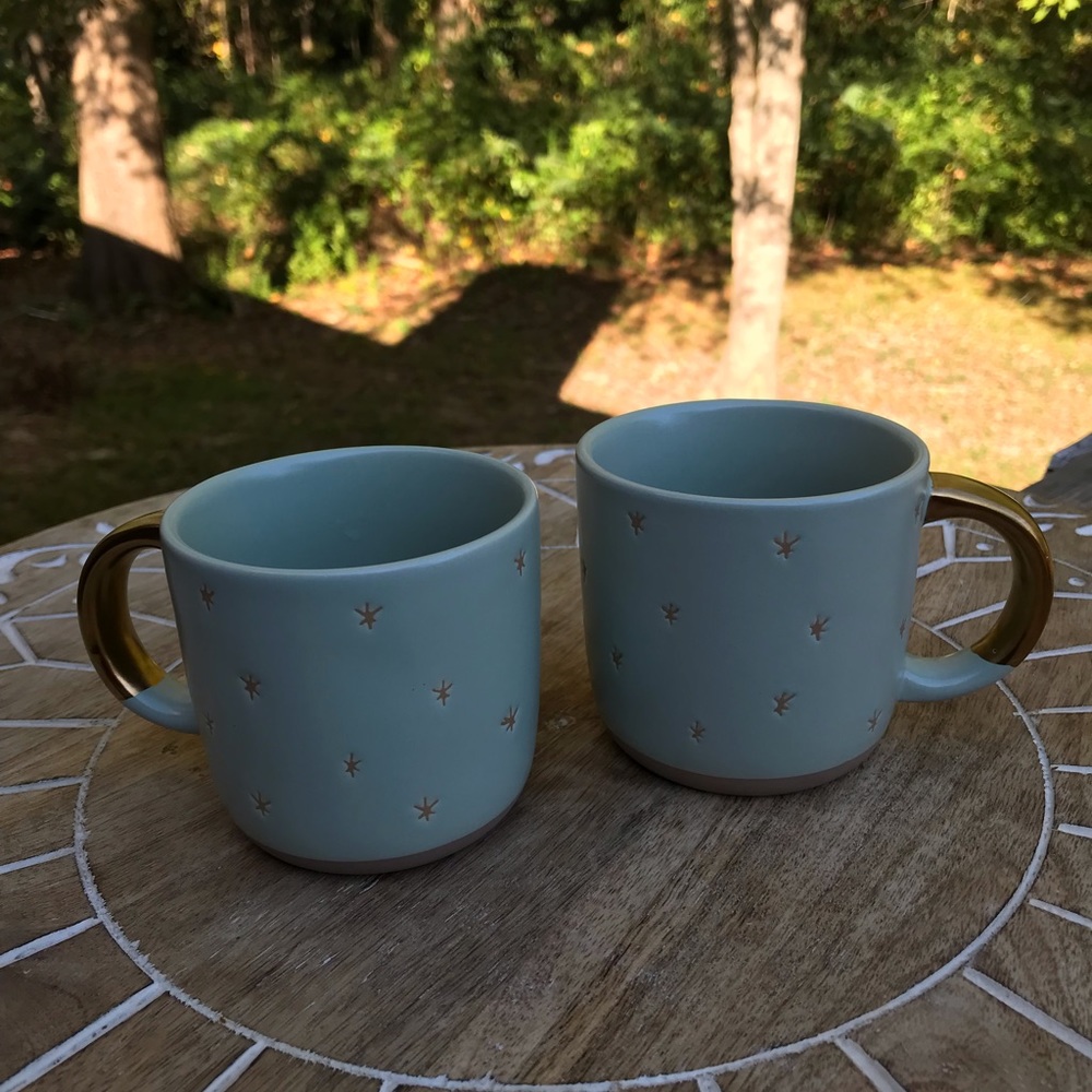 Hearth & Hand Magnolia Stoneware mini coffee Mugs